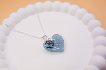 Celestial Keepsakes Memorial Pendant - Heart Shape - 925 Silver